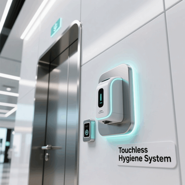 Touchless Door Openers and Sanitizer Stations