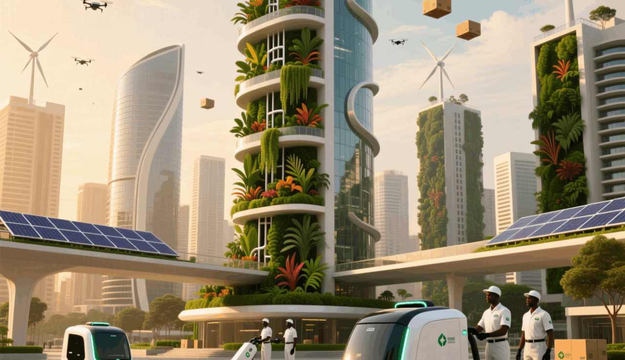 Sustainable Cleaning & Eco-Living: Africa's Smart City Future
