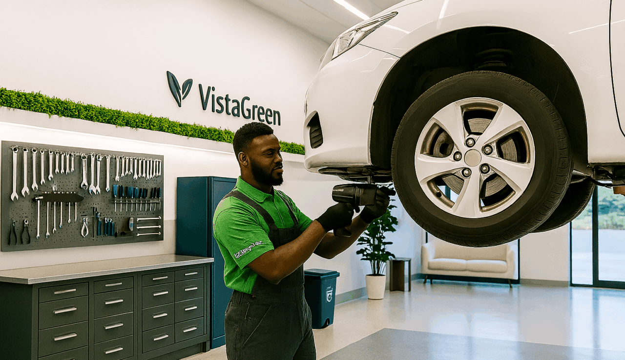 Eco-Conscious Mechanics in Ghana: Grease-Free, Guilt-Free