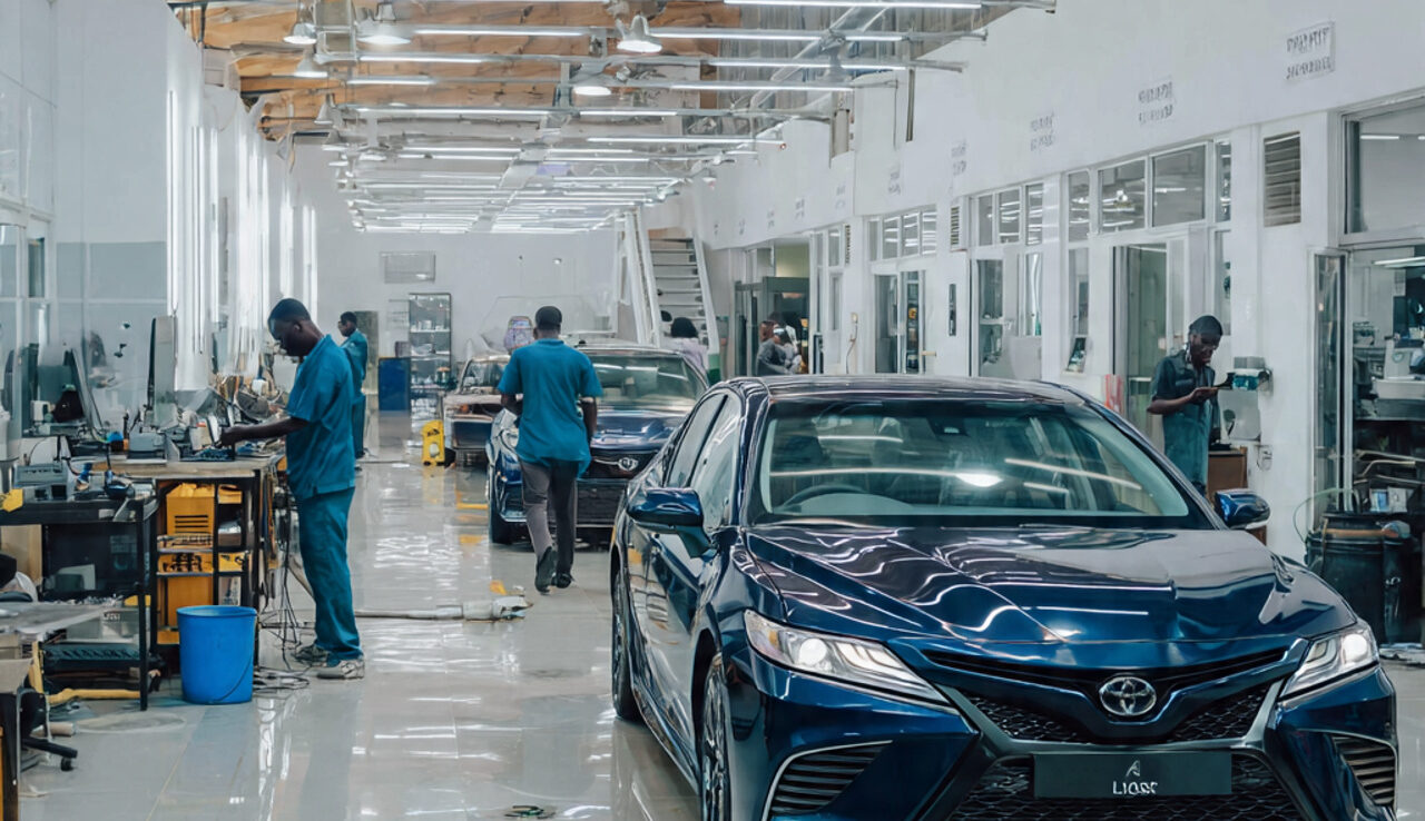 Designing Modern Auto Workshops in Ghana | Vista Green