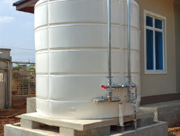 Water Storage Tank Installation
