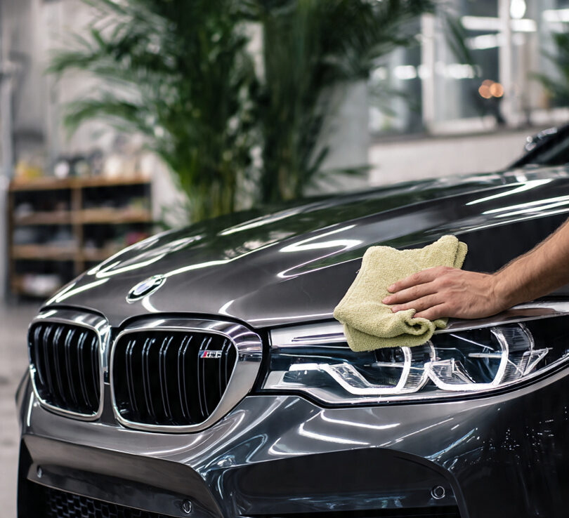 Microfiber Towels Delivering Showroom Shine