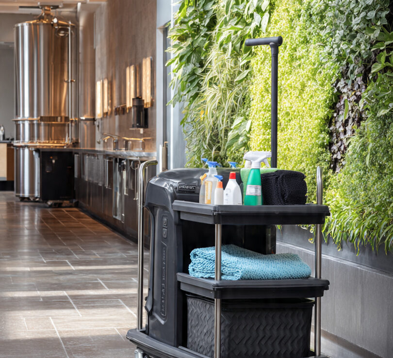 Rubbermaid Cleaning Carts