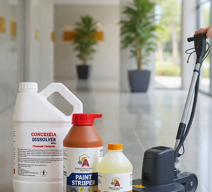 Top Construction Site Chemicals for Spotless Site Handover