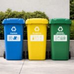 Recycle Bin Color for Plastic, Paper & Waste