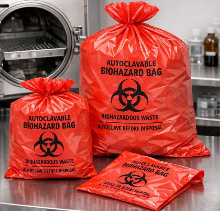 Autoclavable Biohazard Bags