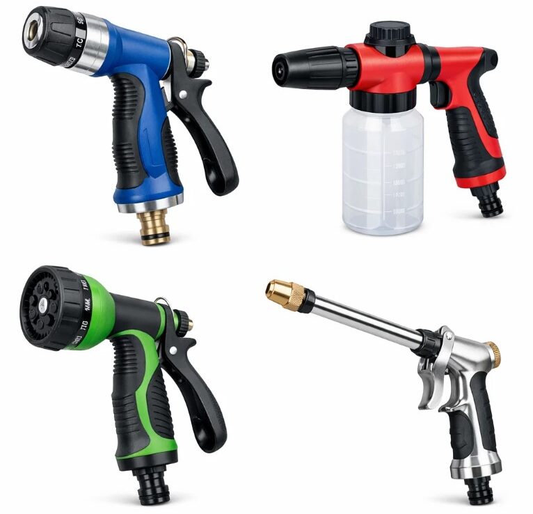 Car Wash Hose Guns