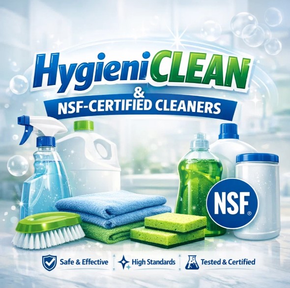 HygieniCLEAN & NSF-Certified Catering Cleaners