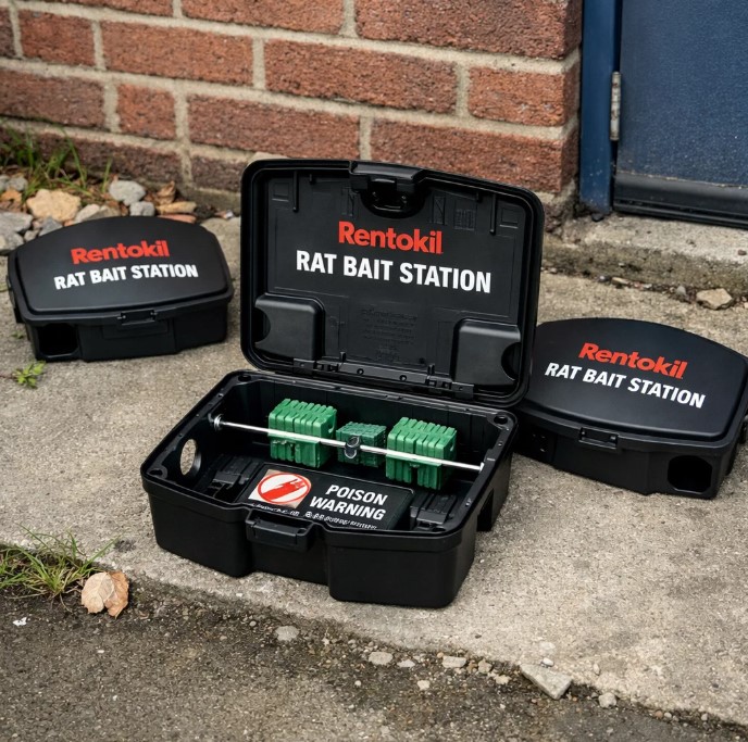 Rentokil Rat Bait Stations in Kumasi & Tema